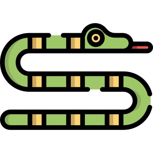 serpiente Special Lineal color icono