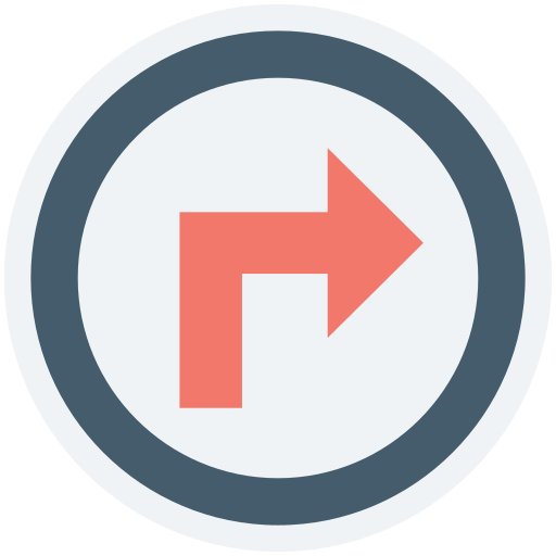 Traffic sign Creative Stall Premium Flat icon