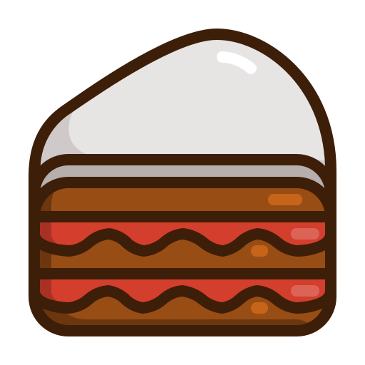 Cake Generic Outline Color icon