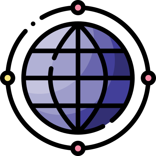 global Generic Outline Color Ícone