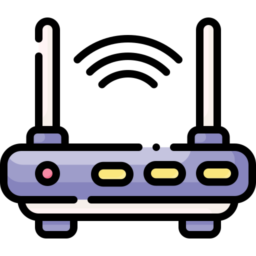 modem Generic Outline Color ikona