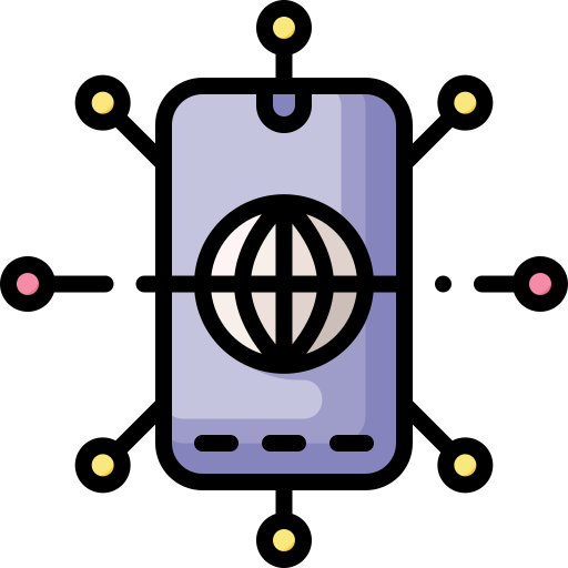 soziales netzwerk Generic Outline Color icon