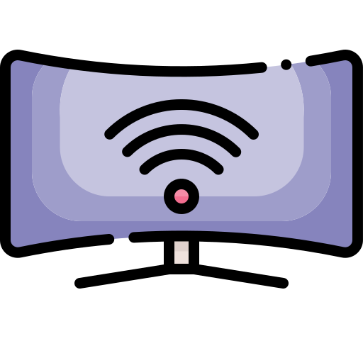 スマートテレビ Generic Outline Color icon