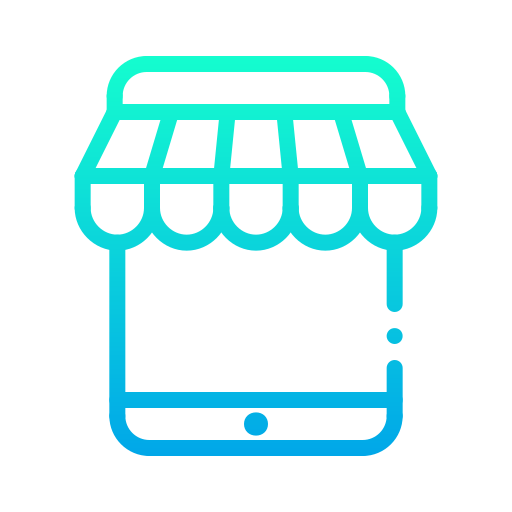 online-shop Generic Gradient icon