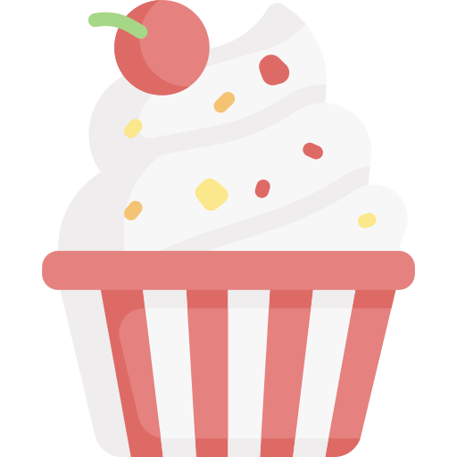 Cupcake Special Flat icon