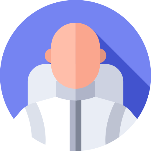 Astronaut Flat Circular Flat icon