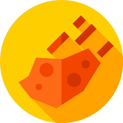 小惑星 Flat Circular Flat icon