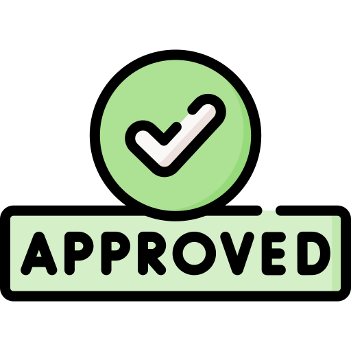 Approved Special Lineal color icon