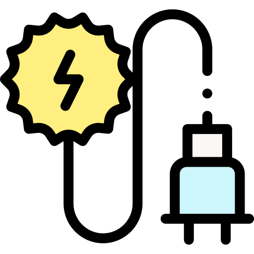 プラグ Detailed Rounded Lineal color icon