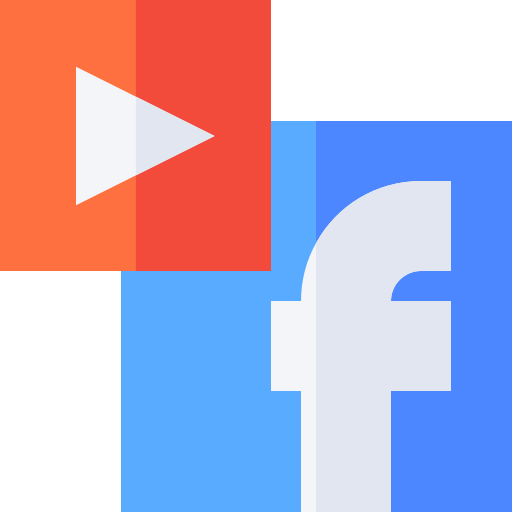 marketing mediów społecznościowych Basic Straight Flat ikona