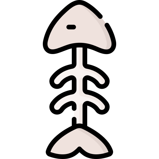 생선 뼈 Special Lineal color icon