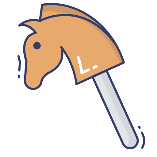 馬 Dinosoft Lineal Color icon