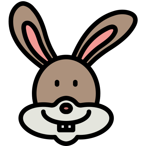 Кролик Winnievizence Lineal color иконка