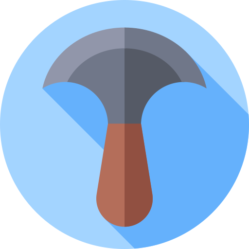 Skiver Flat Circular Flat icon