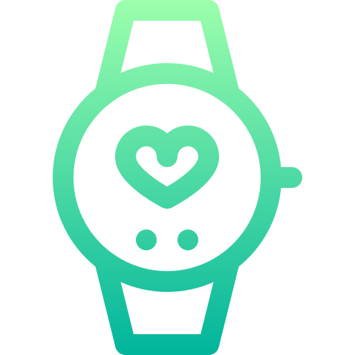 Smartwatch Basic Gradient Lineal color icon