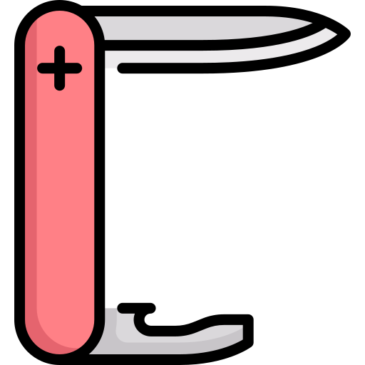 Swiss knife Special Lineal color icon