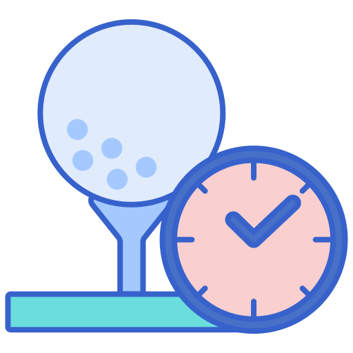 Golf equipment Flaticons Lineal Color icon