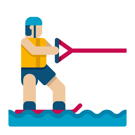 wakeboarden Flaticons Flat icon