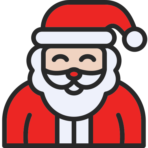 weihnachtsmann Generic Outline Color icon