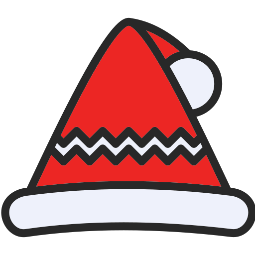 Santa hat Generic Outline Color icon