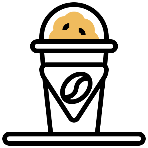 フラペチーノ Meticulous Yellow shadow icon