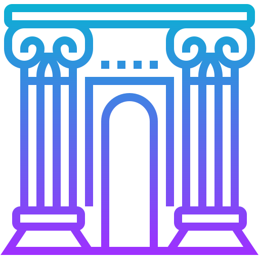 기둥 Meticulous Gradient icon