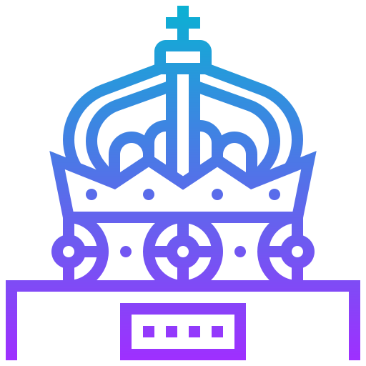 Crown Meticulous Gradient icon