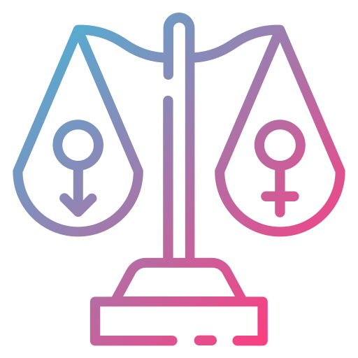 Gender equality Good Ware Gradient icon