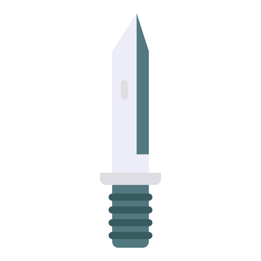 cuchillo Good Ware Flat icono