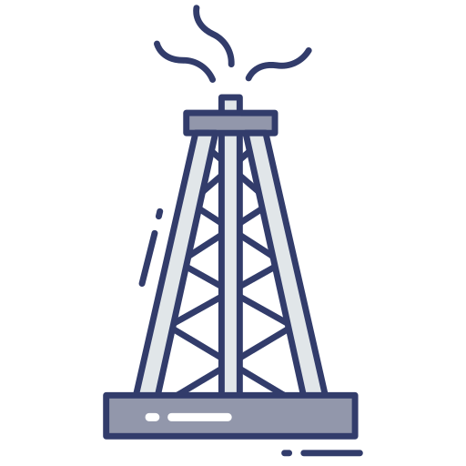 bohrturm Dinosoft Lineal Color icon