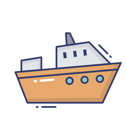 ボート Dinosoft Lineal Color icon