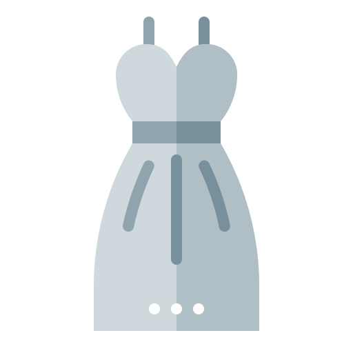 Платье невесты Generic Flat иконка