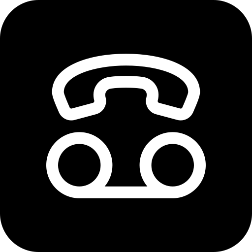 poczta głosowa Generic Glyph ikona