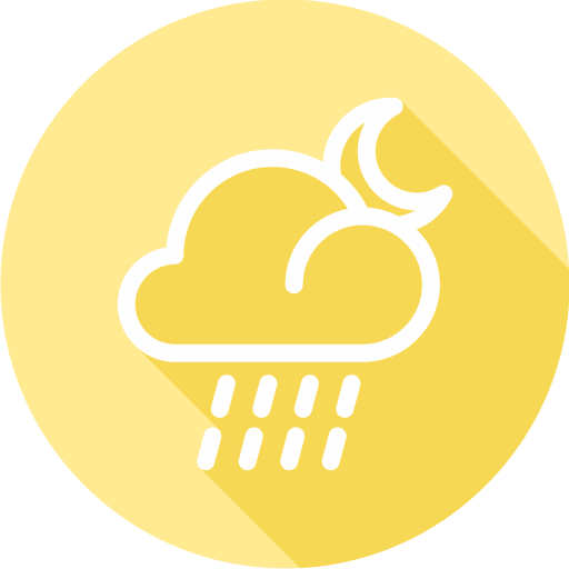 lluvia Generic Flat icono