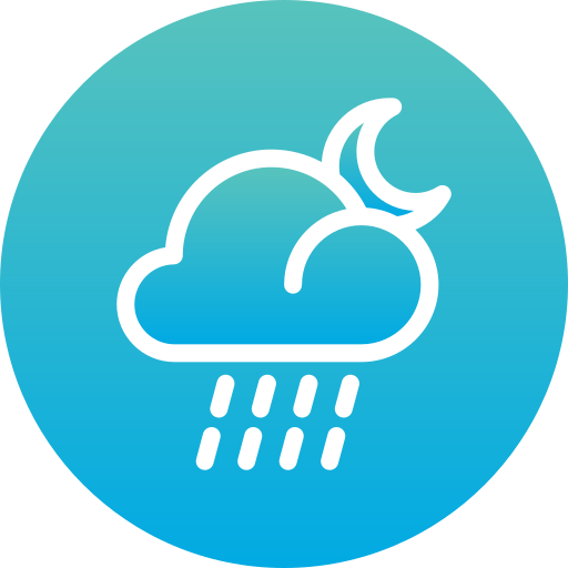 雨 Generic Flat Gradient icon