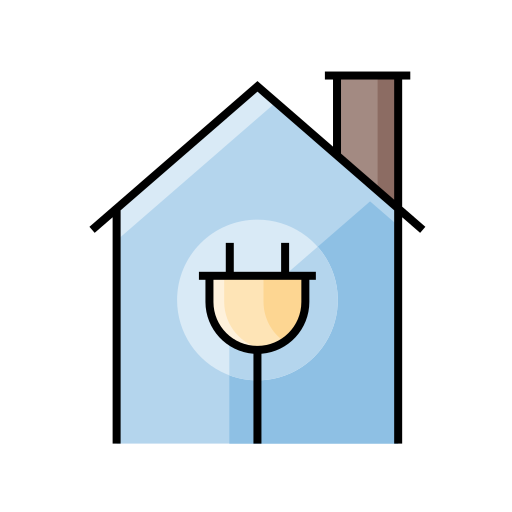스마트 하우스 Generic Outline Color icon