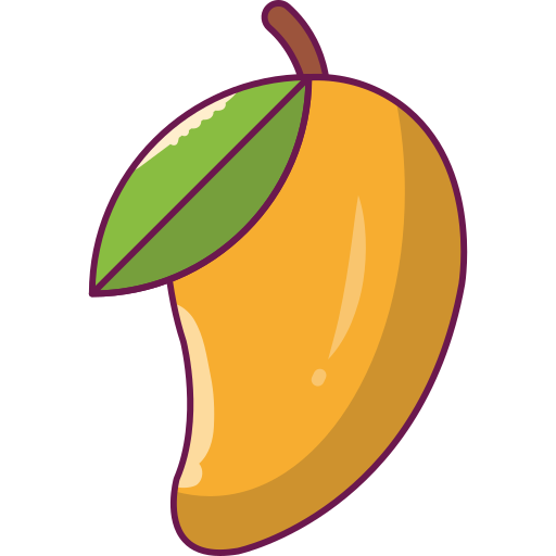 mango Vector Stall Lineal Color icon