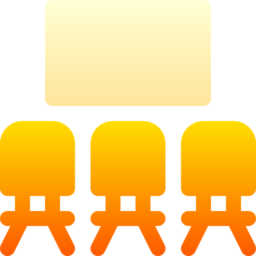 sala riunioni Basic Gradient Gradient icona