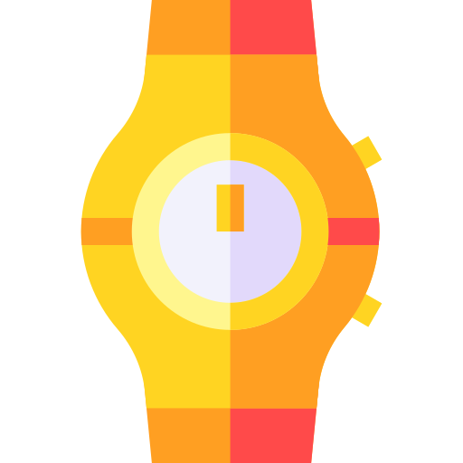 reloj de pulsera Basic Straight Flat icono
