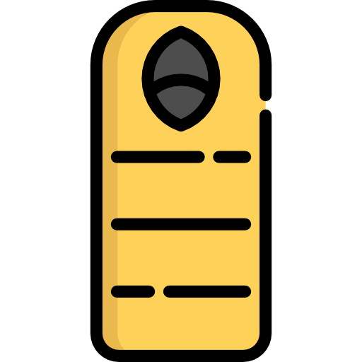 Sleeping bag Special Lineal color icon