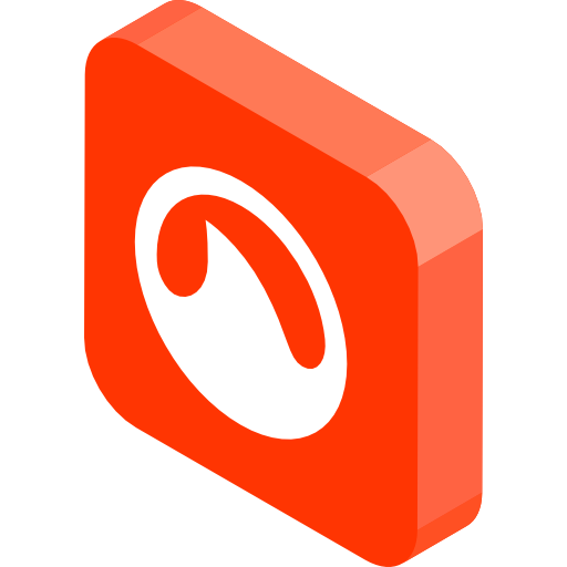 Grooveshark Isometric Flat icon