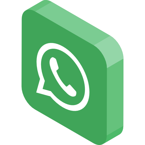 whatsapp Isometric Flat icon