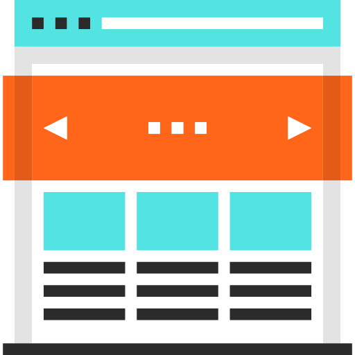 navegador Maxim Flat Two Tone Linear colors icono