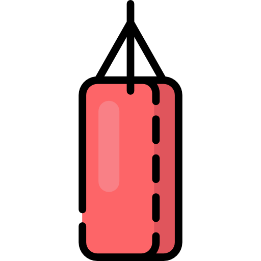 Punching bag Special Lineal color icon
