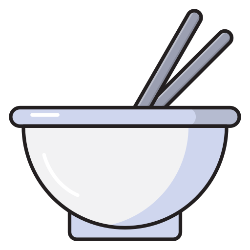 Bowl Vector Stall Lineal Color icon