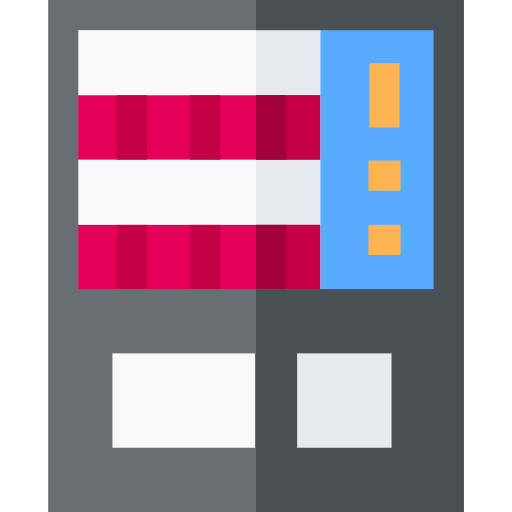 verkaufsautomat Basic Straight Flat icon