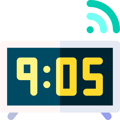 alarm Basic Rounded Flat icon