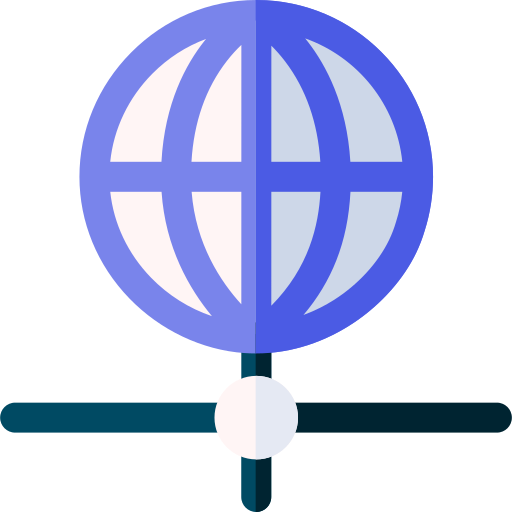 internet Basic Rounded Flat icon