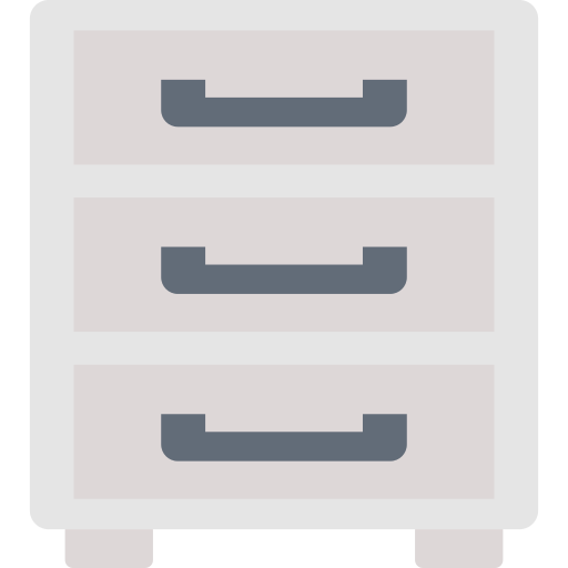 Cabinet Vector Stall Flat icon