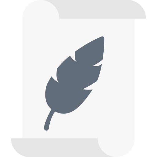 Quill pen Vector Stall Flat icon